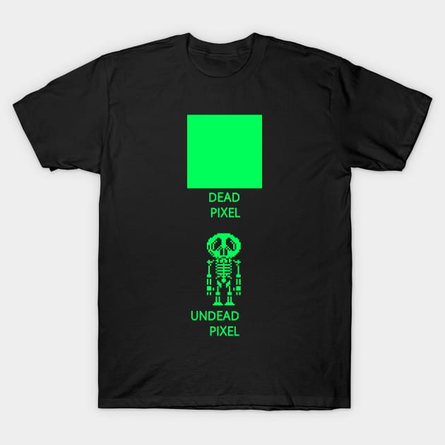 udead pixel T-Shirt by ohmybatman